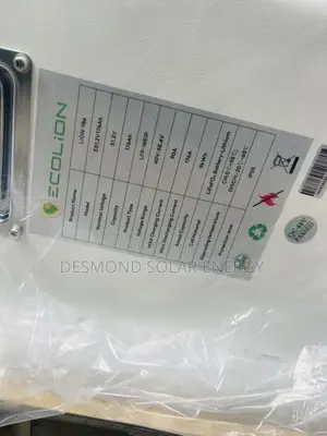 Ecolion 9kWh 51.2V Baturin Lithium - Farashi Mai Sauki