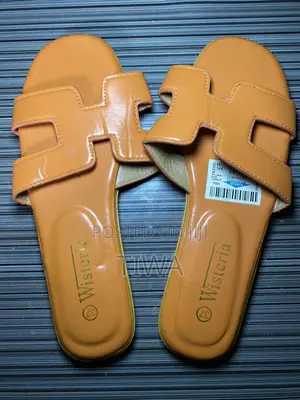 Luxury Fashion Slippers - Wisteria Orange