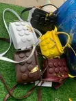 Alba Handbags - Launi Mai Yawa Na Gaskiyar Fata Jakar Hannu - 1