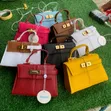 Alba Handbags - Launi Mai Yawa Na Gaskiyar Fata Jakar Hannu - 3