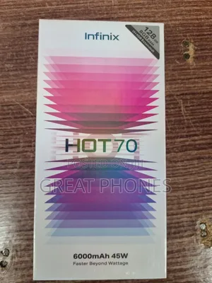 New Infinix Hot 70 128GB Blue