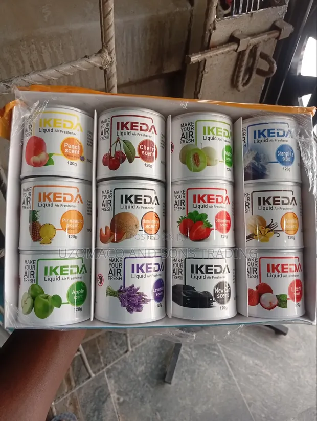 Ikeda & Initial Original Car Air Freshener - 1
