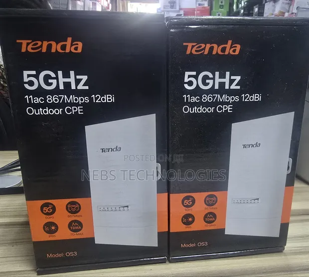 Tenda OS3 5GHz 867Mbps Outdoor CPE - 1