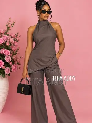Thia Addy Place Kyakkyawar Gray Cotton Tufafi - Sabo