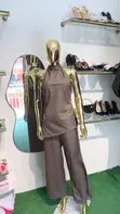 Thia Addy Place Classy Gray Cotton Outfit - Brand New - 2