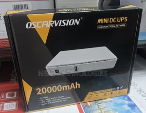 Mini DC UPS 20000mAh for Routers & CCTV