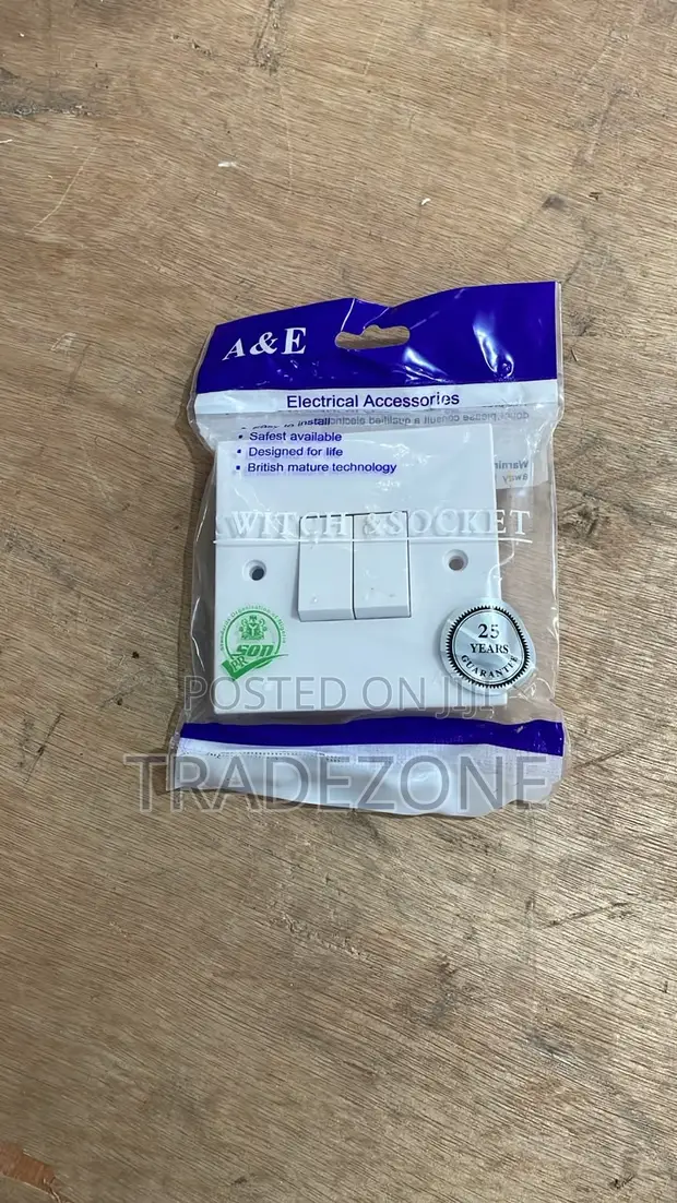 A&E 2-Gang Wall Switch - 1