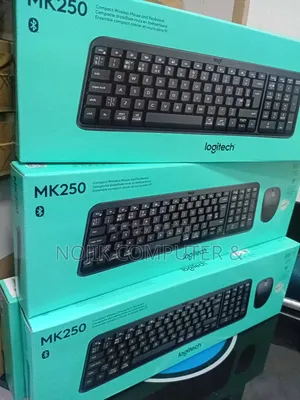 Logitech MK250 Graphite Wireless Keyboard & Mouse Combo