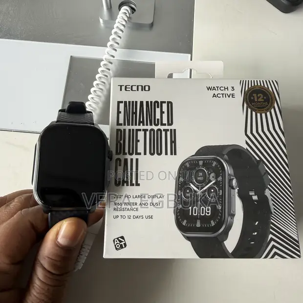 Tecno Watch 3 Active Smartwatch - 1