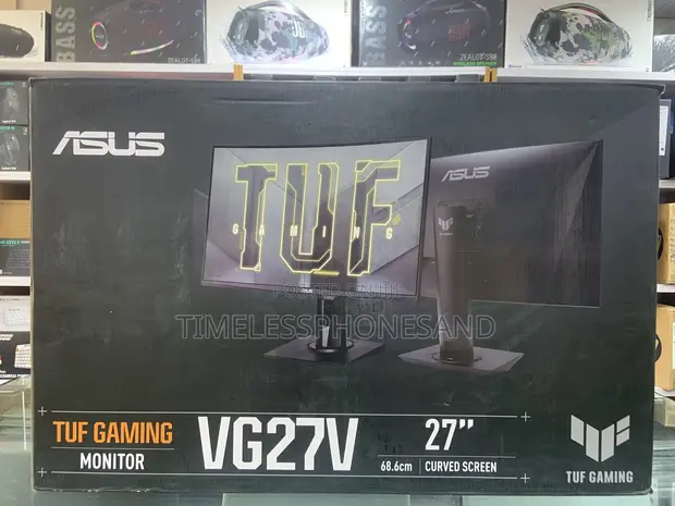 ASUS TUF Gaming VG27VQM 27-inch Curved Monitor - 1