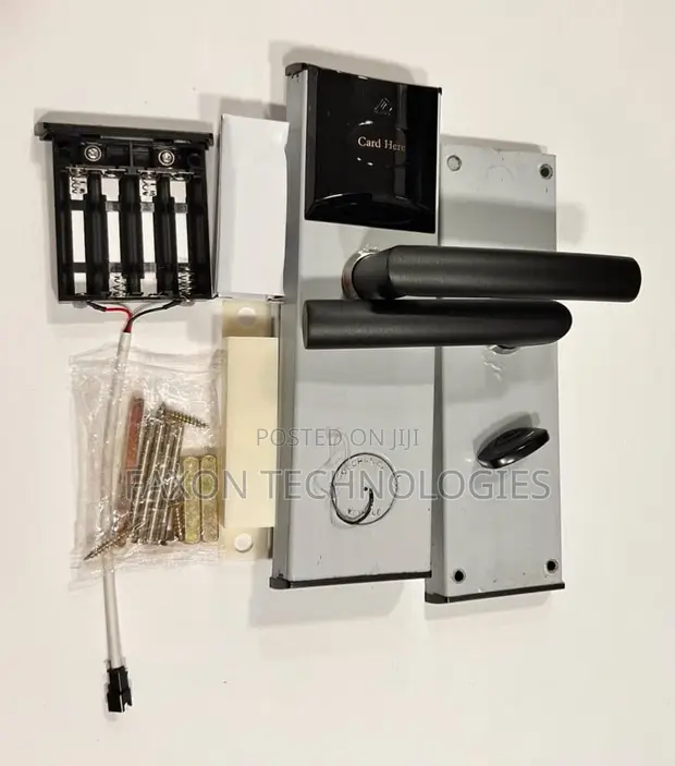 M1 Card Hotel Door Lock - Black - 1