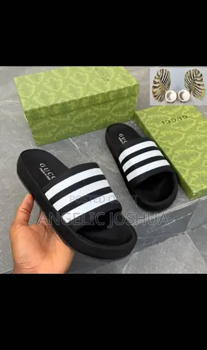 Gucci Palm Slippers