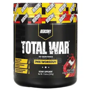 Redcon1 Total War Pre-Workout Tiger's Blood Cherry Coconut