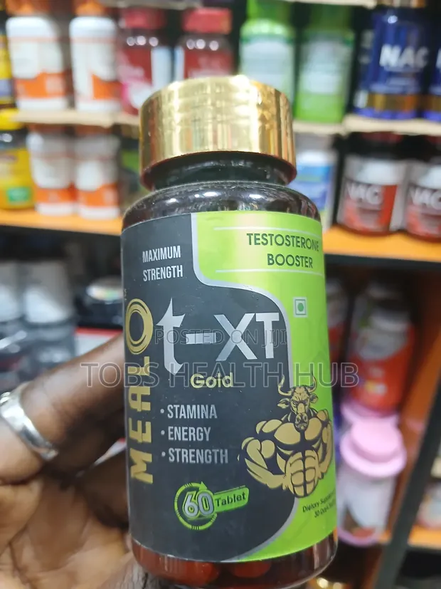 MEALO T-XT Gold Testosterone Booster 60 Tablets - 1