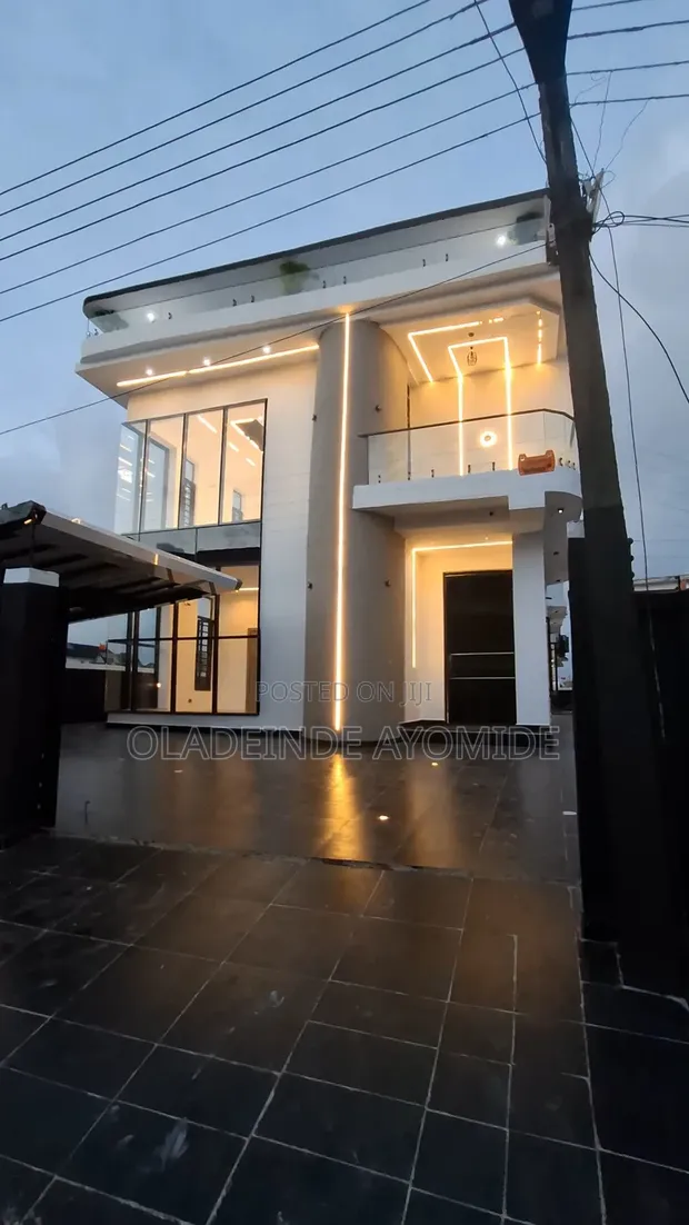 5-Bedroom Fully Detached Duplex with Pool & Gym in Sangotedo - 1