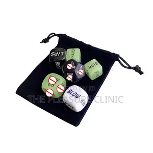 Erotic Dice Set for Couples (6-in-1)