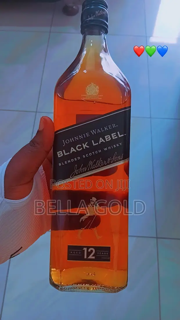 Johnnie Walker Black Label Asali 1L - 1
