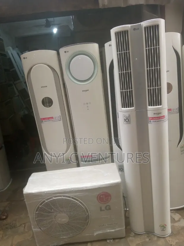 LG Dual Inverter Standing Air Conditioner System - 1