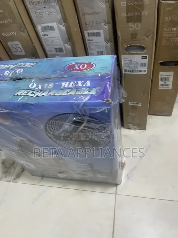 OX Hexa Durable Rechargeable Fan - 1