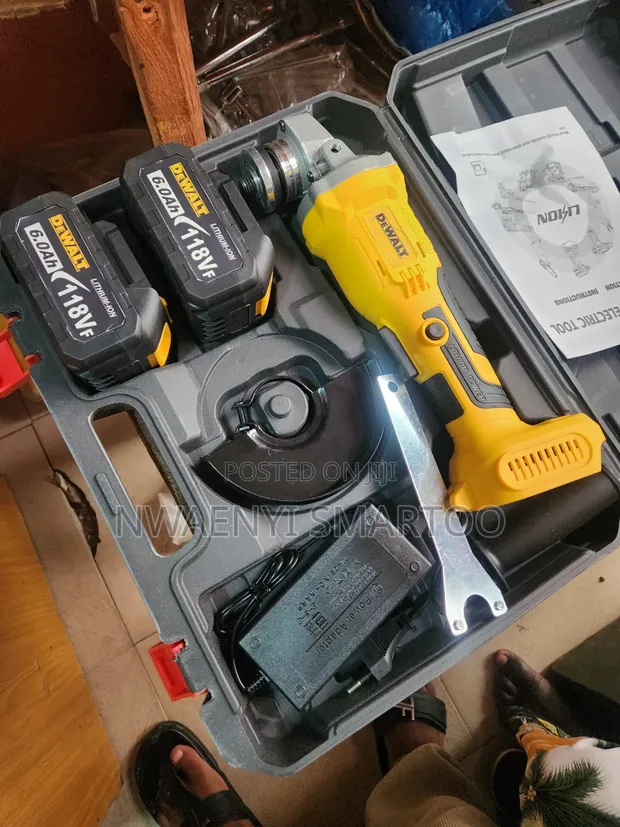 Original Battery Angle Grinder - Mai nauyi - 1