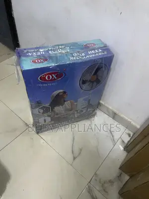 OX Hexa Efficient Rechargeable Fan