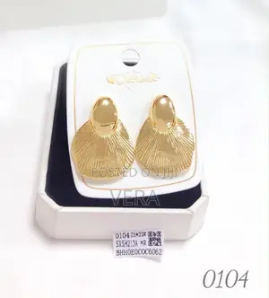 Non-Tarnish Gold-Plated Earrings