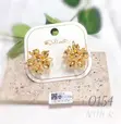 Non-Tarnish Gold-Plated Earrings - 3