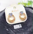 Non-Tarnish Gold-Plated Earrings - 4