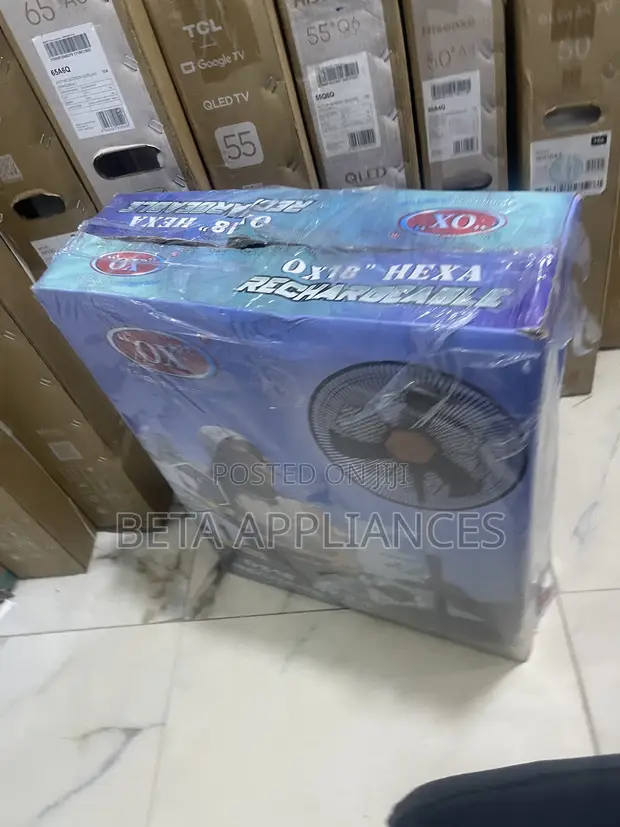 OX Hexa Quiet Rechargeable Fan - 1