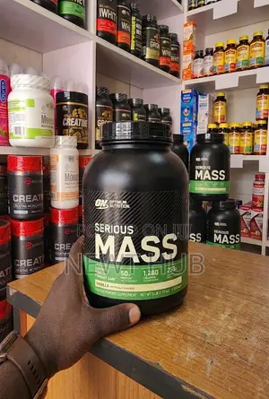 Optimum Nutrition Serious Mass Weight Gainer Protein Powder, Vanilla