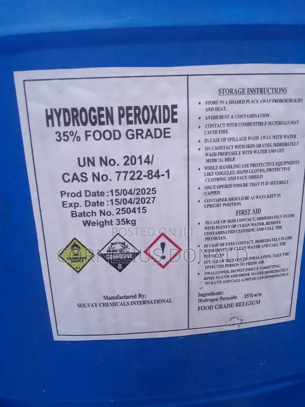 Hydrogen Peroxide - Industrial Chemical - 1