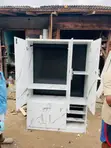 Standard Wardrobe Mai Ƙofofi 3 Mai Girma - White - 2