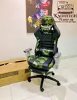 Ergonomic Gaming Chair with Adjustable Armrests - 1