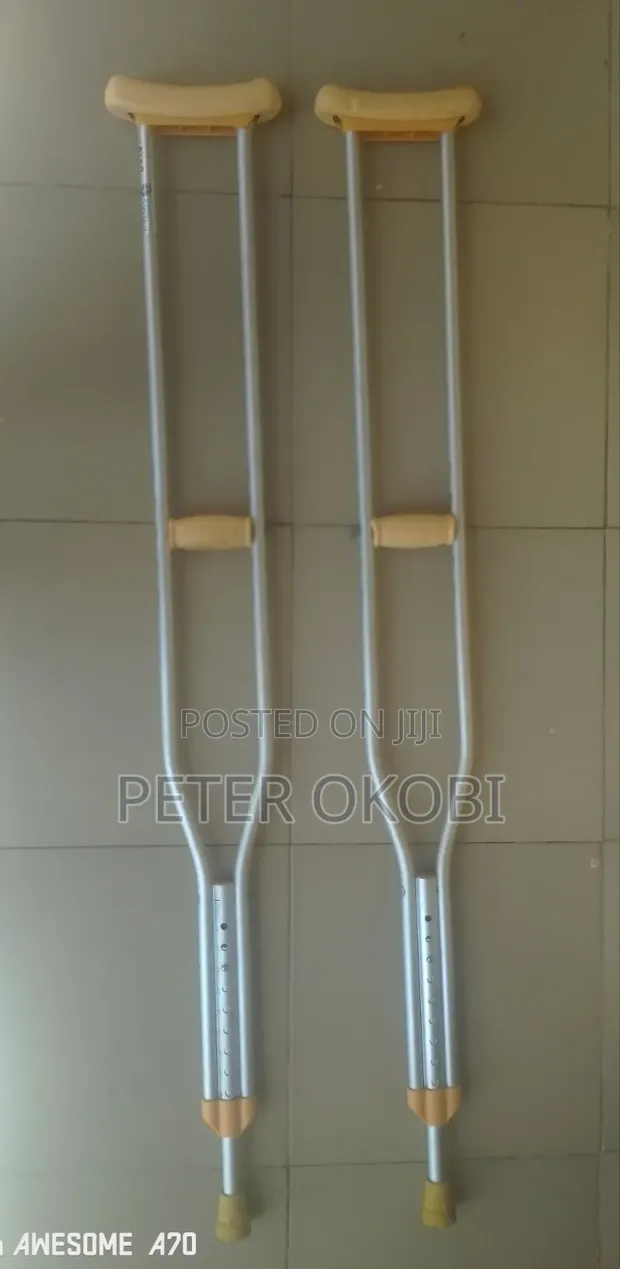 Adjustable Medical Crutches - 1