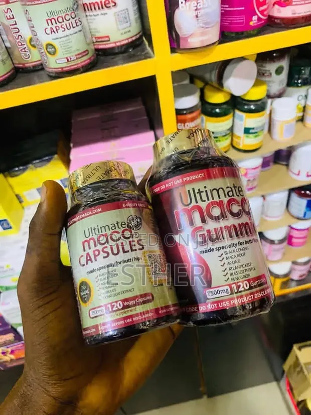 Ultimate Maca Capsules and Gummies - 1