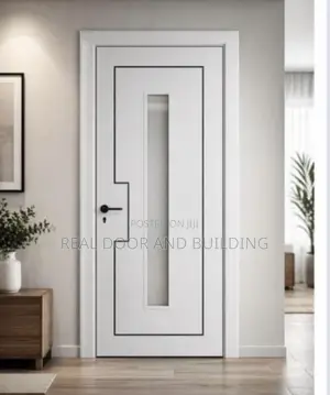 High Quality HDF Kitchen Door with Glass