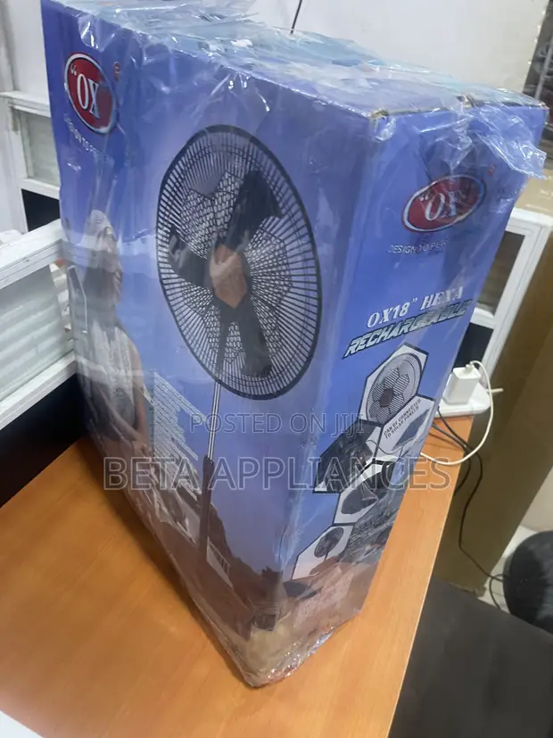 OX Hexa Smart Portable Rechargeable Fan - 1
