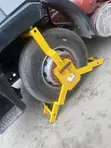 Kulle Tayar Tsaro Mai 3 Forks don Motar Hukuma/Truk/Mota - 2