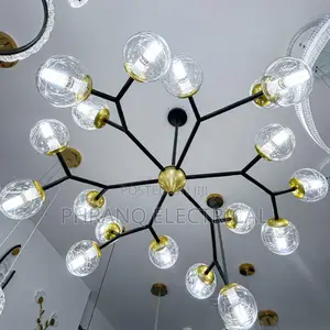 LED Gilashin Ball Chandelier Pendant Light