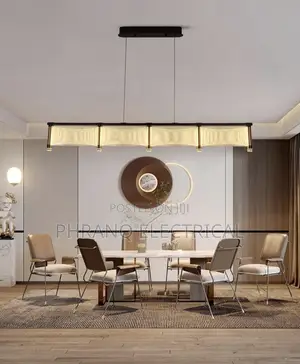 Sabon Salon Wurin Cin Abinci na Salon China tare da LED (1200mm)