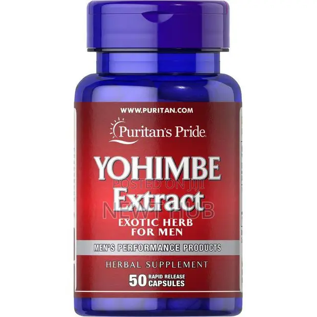 Puritan's Pride Yohimbe Extract 1000mg - 1
