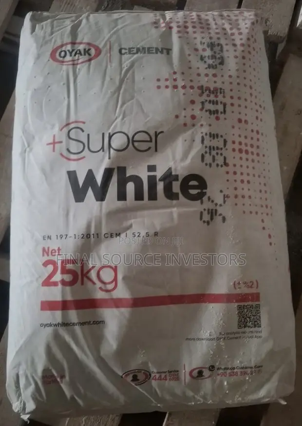 OYAK Super White Cement (25kg) - 1