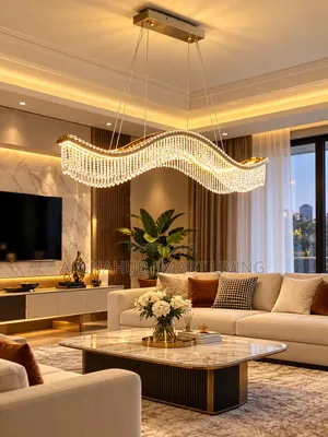 Babban Hasken Crystal LED Chandelier