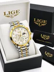 Lige Luxury Men's Fashion Executive Wristwatch - 2