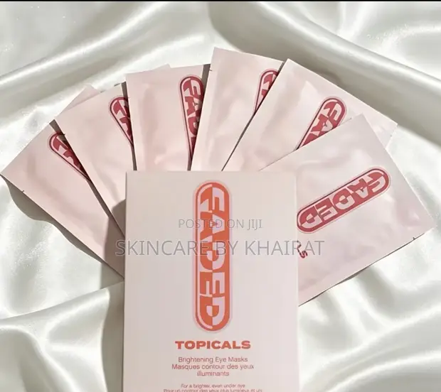 6 Pairs Face Facts Tropical Eye Masks - 1
