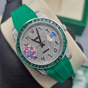 Luxury Rolex Rubber Watch - Premium Men's Wristwatch