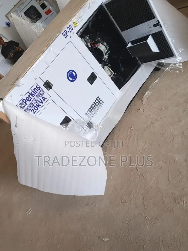Perkins 20kVA Soundproof Diesel Generator - Brand New - 1