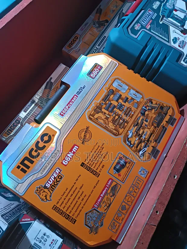 Ingco 166-Piece Tool Set - 1