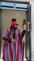 Asooke Kimono Jacket - Multi-Colour - 1