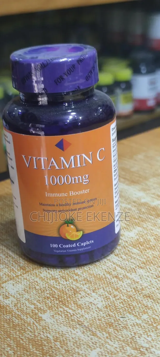 Vitamin C 1000mg 100 Coated Caplets - 1